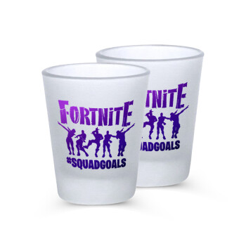 Fortnite #squadgoals, Σφηνοπότηρα γυάλινα 45ml του πάγου (2 τεμάχια)