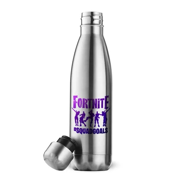 Fortnite #squadgoals — Inox (Stainless steel) double-walled metal mug, 500ml