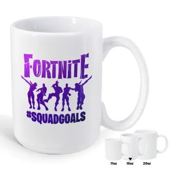 Fortnite #squadgoals, Κούπα Mega, κεραμική, 450ml