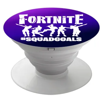 Fortnite #squadgoals, Phone Holders Stand  Λευκό Βάση Στήριξης Κινητού στο Χέρι