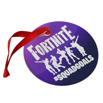 Fortnite #squadgoals, Στολίδι Χριστουγεννιάτικο στολίδι γυάλινο 9cm