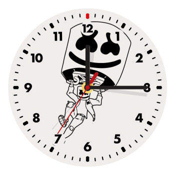 Fortnite Marshmello, Ρολόι τοίχου ξύλινο (20cm)