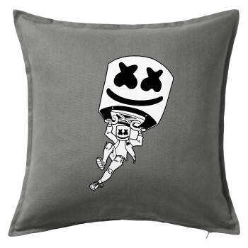 Fortnite Marshmello, Sofa cushion Grey 50x50cm includes filling