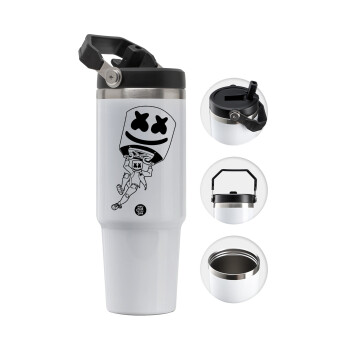 Fortnite Marshmello, Θερμός Ανοξείδωτο 30oz με χερούλι