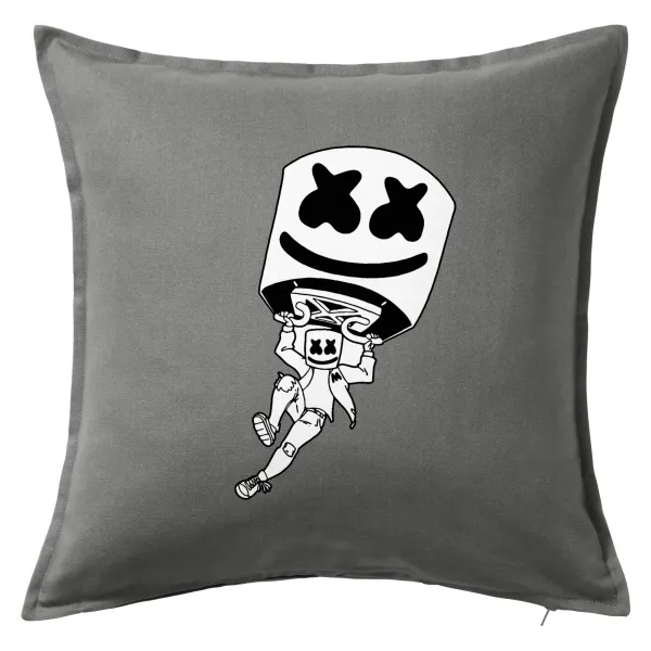 Fortnite Marshmello — Sofa cushion Grey 50x50cm includes filling