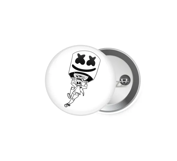 Fortnite Marshmello — Pin badge, 5cm
