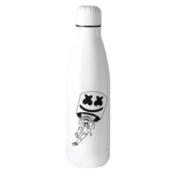 Fortnite Marshmello, Μεταλλικό παγούρι θερμός (Stainless steel), 500ml