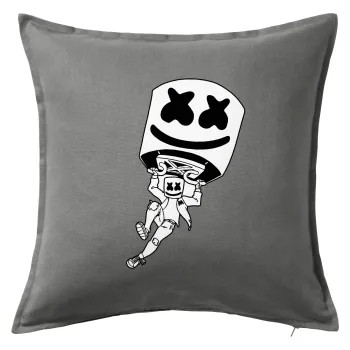 Fortnite Marshmello, Sofa cushion Grey 50x50cm includes filling