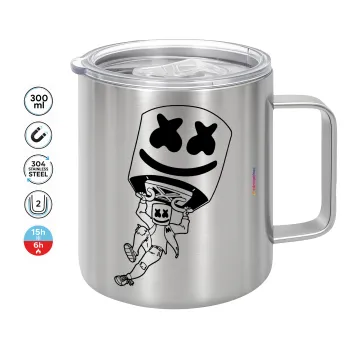 Fortnite Marshmello, Κούπα Ανοξείδωτη διπλού τοιχώματος 300ml