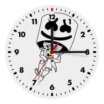 Fortnite Marshmello, Ρολόι τοίχου ξύλινο (20cm)