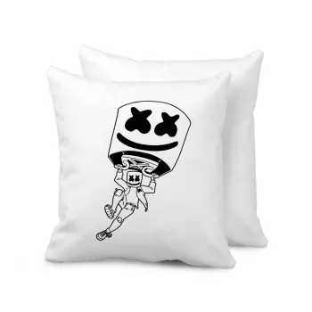 Fortnite Marshmello, Sofa cushion 40x40cm includes filling