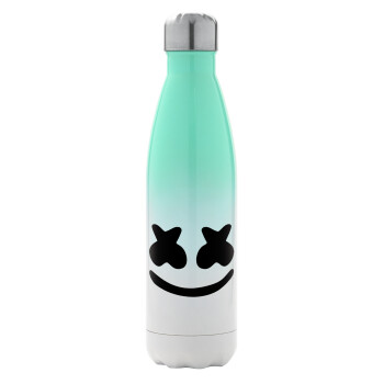 Marshmello, Metal mug thermos Green/White (Stainless steel), double wall, 500ml