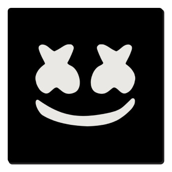 Marshmello, Τετράγωνο μαγνητάκι ξύλινο 6x6cm