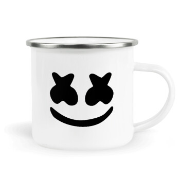 Marshmello, Κούπα Μεταλλική εμαγιέ λευκη 360ml