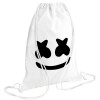Backpack pouch GYMBAG white (28x40cm)