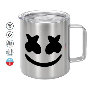 Marshmello, Mug Stainless steel double wall 300ml