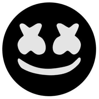 Marshmello, Mousepad Στρογγυλό 20cm