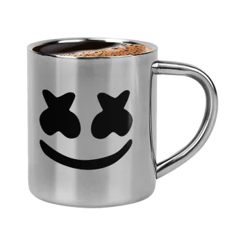 Marshmello, Κουπάκι μεταλλικό διπλού τοιχώματος για espresso (220ml)
