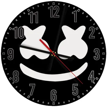 Marshmello, Ρολόι τοίχου ξύλινο (30cm)