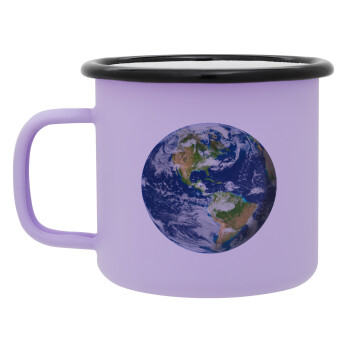 Planet Earth, Κούπα Μεταλλική εμαγιέ ΜΑΤ Light Pastel Purple 360ml