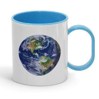 Planet Earth, Κούπα (πλαστική) (BPA-FREE) Polymer Μπλε για παιδιά, 330ml