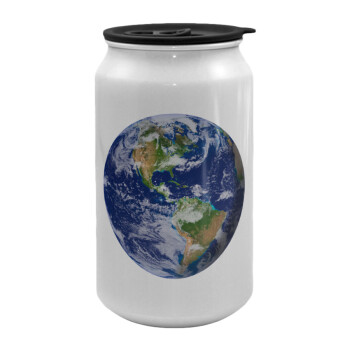 Planet Earth, Κούπα ταξιδιού μεταλλική με καπάκι (tin-can) 500ml