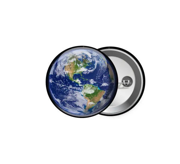 Planet Earth — Pin badge, 5cm