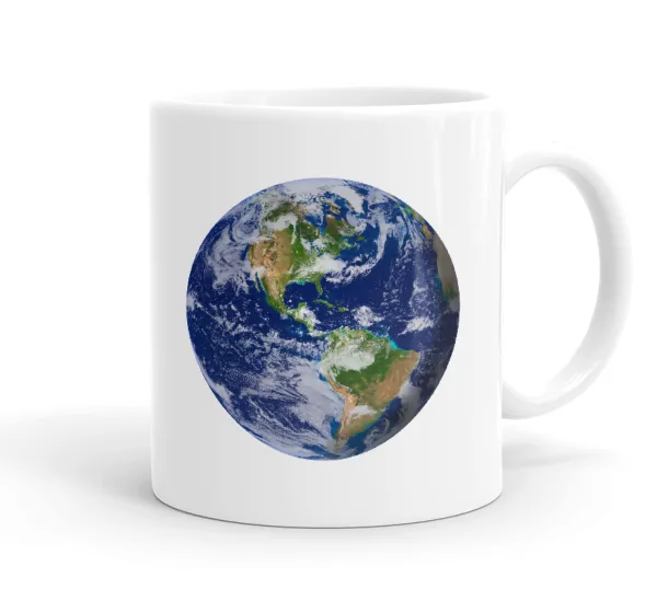 Planet Earth — Ceramic coffee mug, 330ml