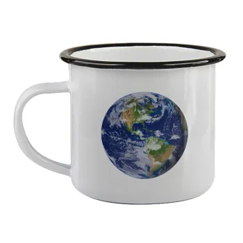 Planet Earth, Κούπα εμαγιέ με μαύρο χείλος 360ml