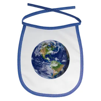 Planet Earth, Σαλιάρα μωρού αλέκιαστη με κορδόνι Μπλε