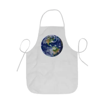 Planet Earth, Ποδιά Σεφ ολόσωμη κοντή  Παιδική (44x62cm)