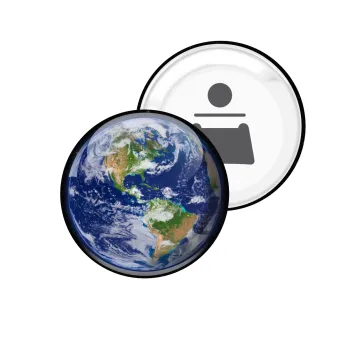 Planet Earth, Μαγνητάκι και ανοιχτήρι μπύρας στρογγυλό διάστασης 5,9cm