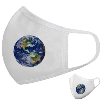 Planet Earth, Μάσκα υφασμάτινη υψηλής άνεσης παιδική (Δώρο πλαστική θήκη)