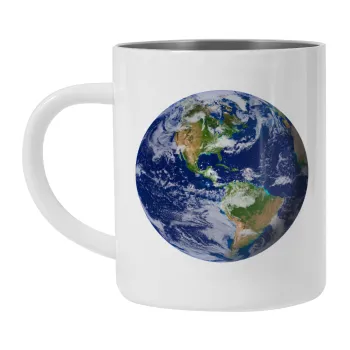 Planet Earth, Mug Stainless steel double wall 300ml