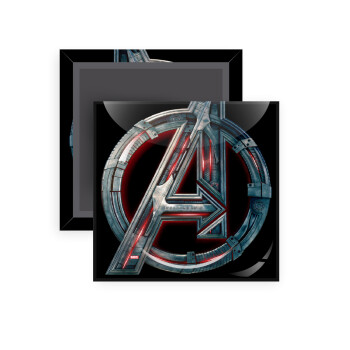 Avengers, Μαγνητάκι ψυγείου τετράγωνο διάστασης 5x5cm