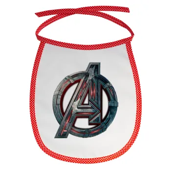 Avengers, Σαλιάρα μωρού αλέκιαστη με κορδόνι Κόκκινη