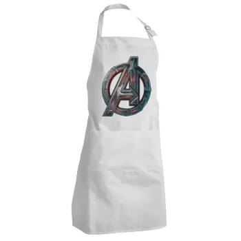 Avengers, Adult Chef Apron (with sliders and 2 pockets)