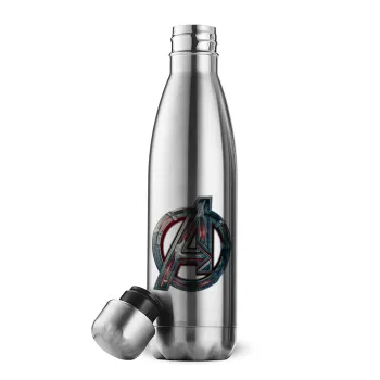 Avengers, Inox (Stainless steel) double-walled metal mug, 500ml