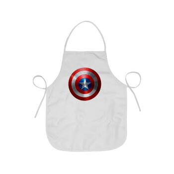 Captain America, Ποδιά Σεφ Ολόσωμη κοντή Ενηλίκων (63x75cm)