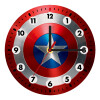 Captain America, Wooden wall clock (20cm)