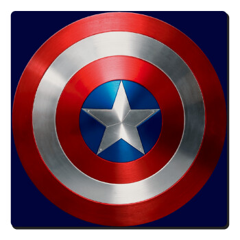 Captain America, Τετράγωνο μαγνητάκι ξύλινο 6x6cm