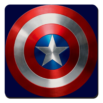 Captain America, Τετράγωνο μαγνητάκι ξύλινο 9x9cm