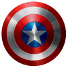 Captain America, Mousepad Στρογγυλό 20cm