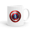 Captain America, Ceramic coffee mug, 330ml (1pcs)