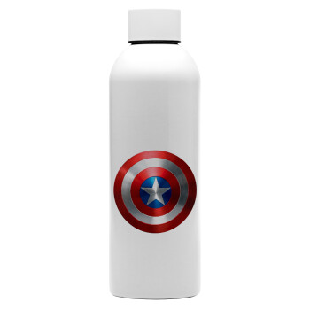 Captain America, Μεταλλικό παγούρι νερού, 304 Stainless Steel 800ml
