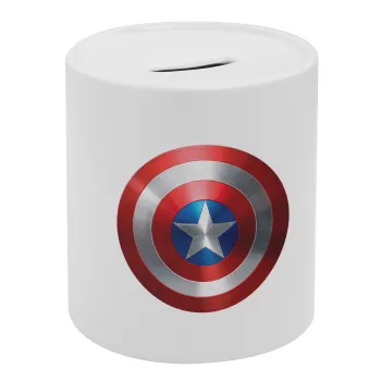 Captain America, Κουμπαράς πορσελάνης με τάπα