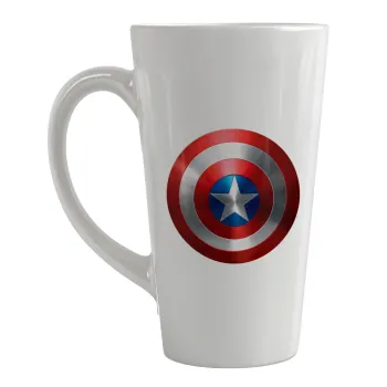 Captain America, Κούπα κωνική Latte Μεγάλη, κεραμική, 450ml