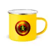 Κούπα Μεταλλική εμαγιέ Κίτρινη 360ml