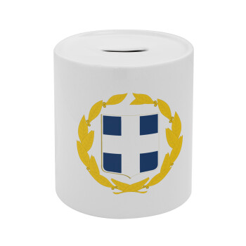 Hellas Εθνόσημο, Κουμπαράς πορσελάνης με τάπα