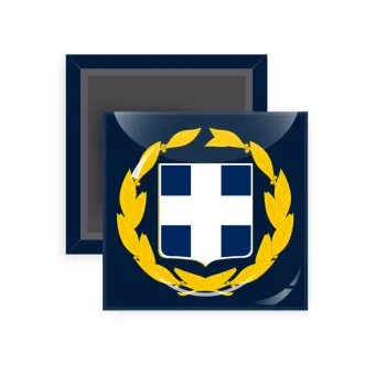 Hellas Εθνόσημο, Μαγνητάκι ψυγείου τετράγωνο διάστασης 5x5cm